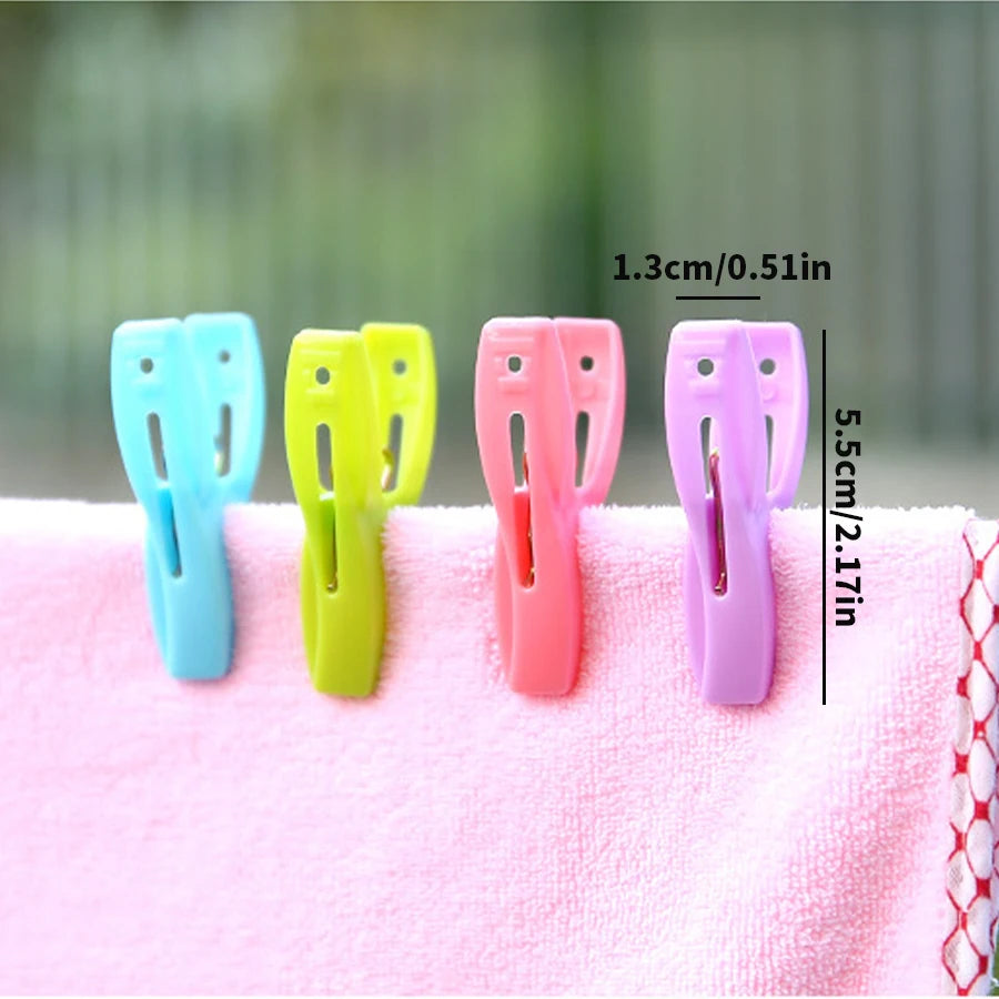 80/40/20PCS - Clothes drying clip, sock clip, windproof clip - suitable for drying clothes, socks, blankets, etc