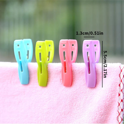 80/40/20PCS - Clothes drying clip, sock clip, windproof clip - suitable for drying clothes, socks, blankets, etc