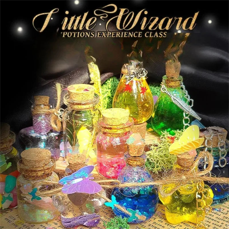 Little Magician Potion, Children's DIY wizard Toys, Creative Experiments DIY Ornament Toys Gift for Christmas/Birthday/Halloween