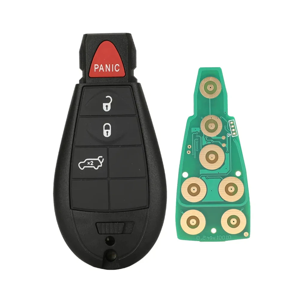 433Mhz ID46 Chip Remote Car Key For Chrysler Town & Country 300 For Jeep Grand Cherokee Dodge Caravan Journey IYZ-C01C 2008-2013