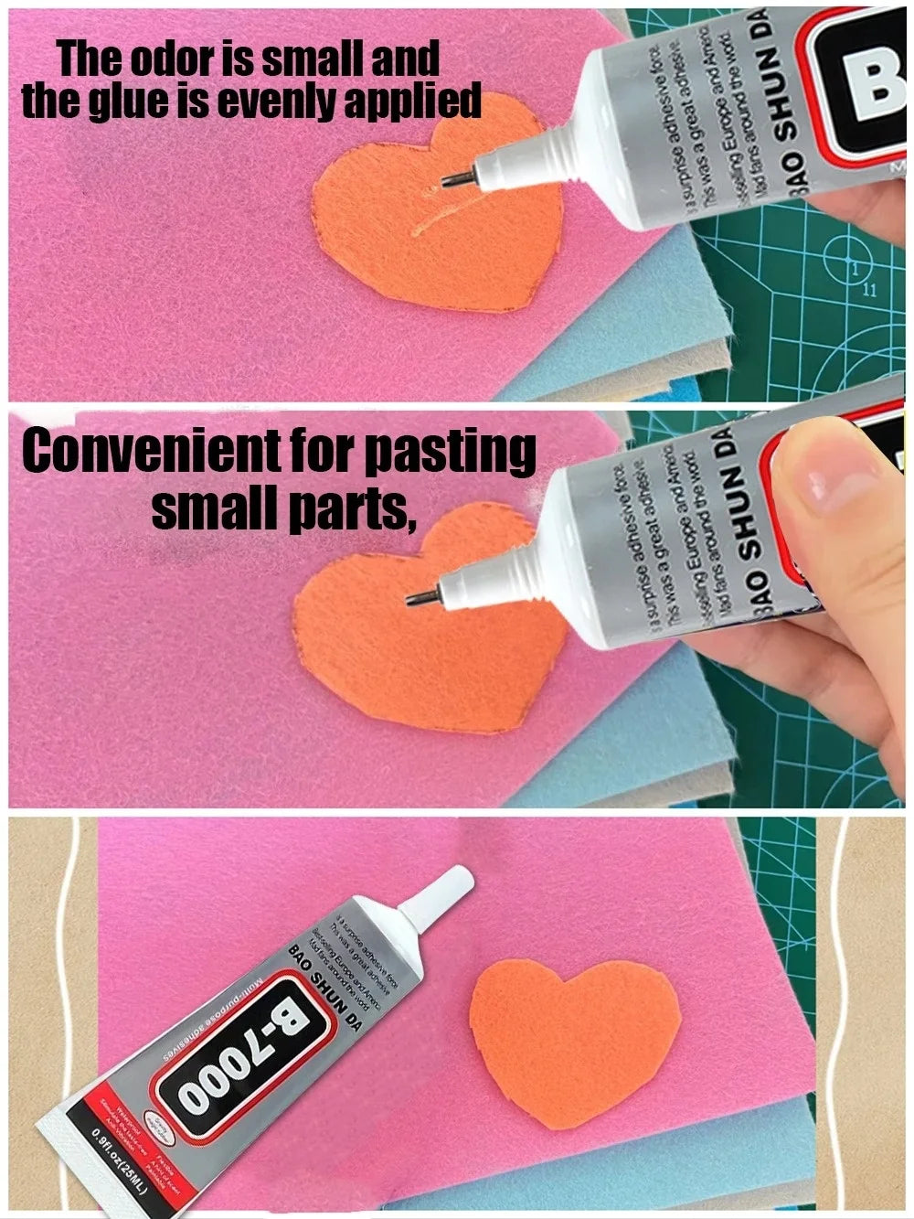 B7000 Glue Multi Purpose Adhesive Strong Clear Glue For Phone Screen Repair Jewelry Making DIY Crafts Metal Glass Plastic Wood