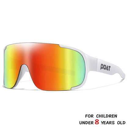 3-8 Years Old Brand Kids Cycling Sunglasses Boys Girls Outdoor Baseball Bike Bicycle Sport Eyewear Youth Gift UV400