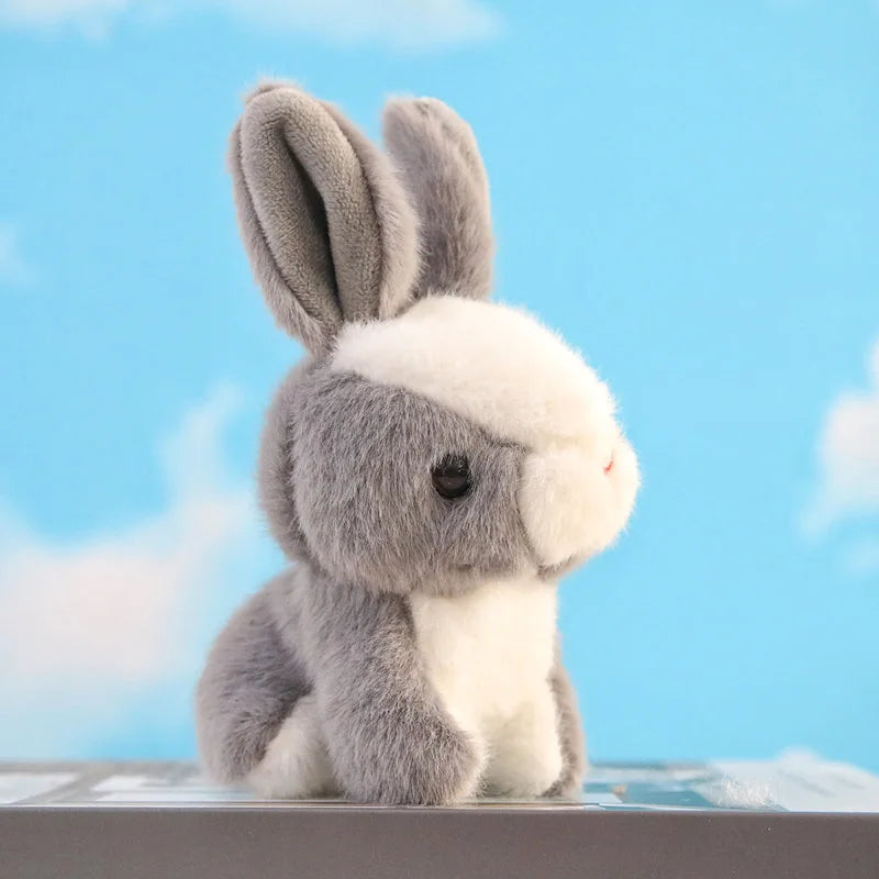 Ultrasoft Stuffed Animal Plush Bunny Rabbit Toy for Kids Girl Lovely Animal Doll Baby Toy Plushie Handbag Ornament Pendant