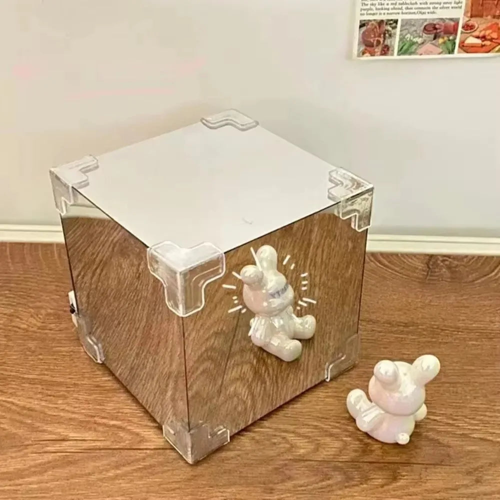 Creative Diy Tulip Flower Sea Cube Three-Dimensional Small Night Lamp Material Package for Girlfriend Couple Girlfriends