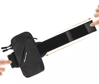 Running Phone Holder Jogging Bags for iPhone Samsung Universal Waterproof PU Sports Armband Phones Arm Bag Running Accessory