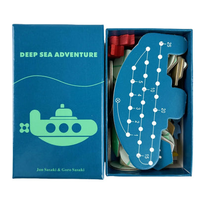 1pc "Deep Sea Adventure" Card Game Family Gathering Game Card,Fun Card Game,Party Board Deck Games