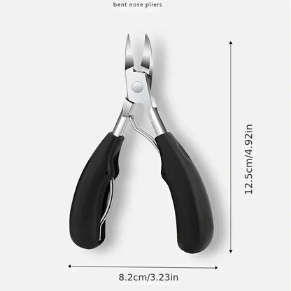 Nail Clippers Professional Hawkbill with Nail Pick Trimmer for Ingrown Toenails Paronychia Cutter for Unisex Home Foot Care Tool
