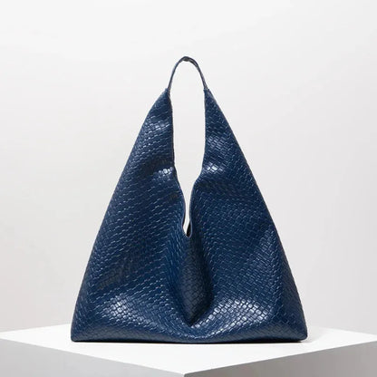 Minimalist Hobo Tote Bag for Women - Retro Elegant Large Capacity Shoulder Bag for Work, Travel & Daily Use