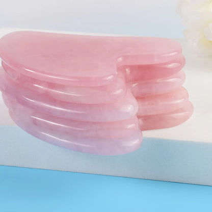 Natural Stone GuaSha Jade Facial Beauty Scraping Massage Tools Firm Skin Care Face Gua Sha SPA Physical Gue Che Roller