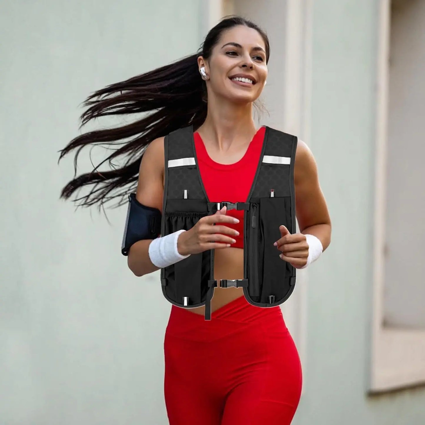 Running Hydration Vest for Women and Men, Water-Resistant, Breathable, Backpack for Runs, Hiking, Cycling, Trails, Marathons