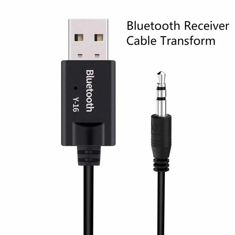 Wireless Audio Adapter Bluetooth 5.0 Receiver Car Kit 3.5MM 3.5 Jack AUX Auto Stereo Music USB Dongle for Car Speaker Amplifier