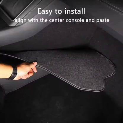 For Tesla ModelY Juniper 2025 Car Central Control Side Anti Kick TPE Waterproof Anti-dirt Full coverage Anti Kick Protective Mat