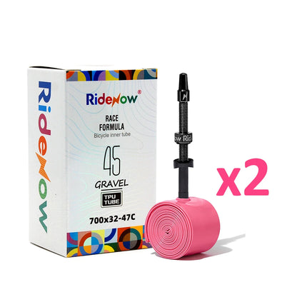 Ridenow Metal Nozzle Tpu Inner Tube Detachable Valve Cores 45g Gravel 29Inch 700x32-47c Tube Bike Tyre MTB Road Bike Inner Tube