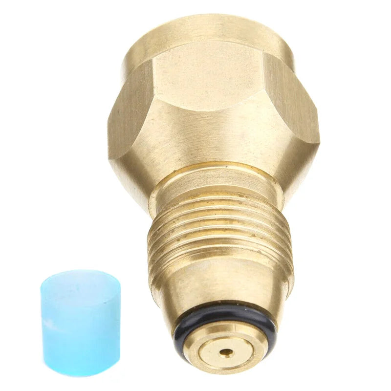 Propane Tank Refill Adapter Gas Cylinder Canister Filler Coupler Brass Accessories, Outdoor Gas Cylinder Adapter, Gas Equipment