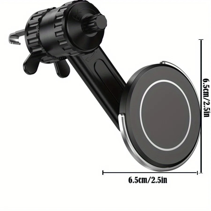 Upgraded 360° Magnetic Phone Holder Car for MagSafe Mount Magnetic Car Phone Mount, Air Vent Phone Holder Cell Phone Holder