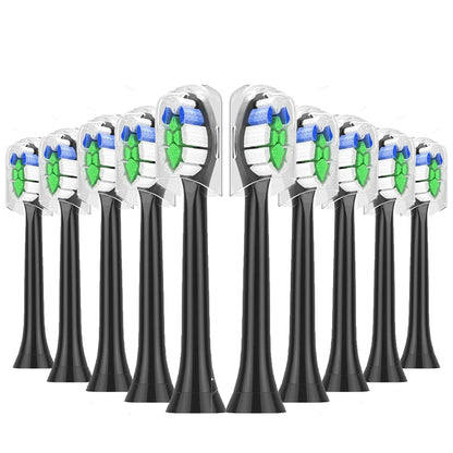 2-20 Pack Replacement Toothbrush Heads Compatible with Philips Sonicare Electric Toothbrush Heads 4100 6500 6100 7500 5300 1100