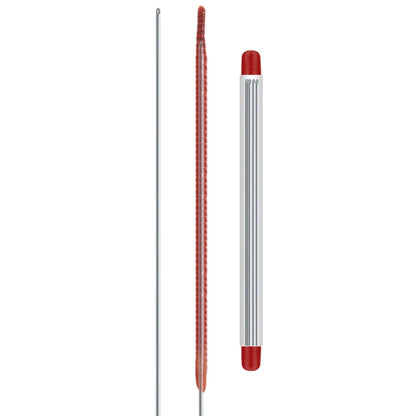 5-20Pcs Earthworm Hooking Needle Stainless Steel Earthworm Gas Needle Portable Hollow Fishing Worm Penetrating Driller Fish Tool