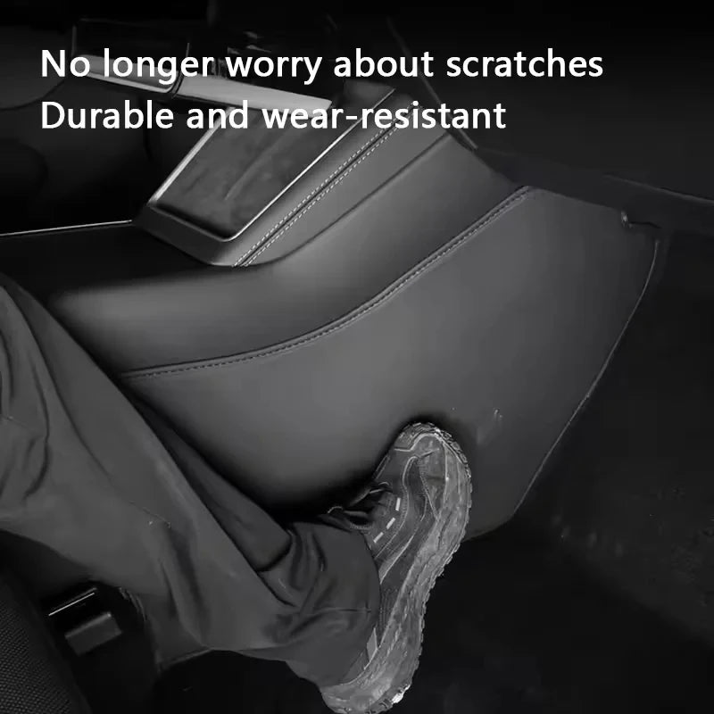 For Tesla ModelY Juniper 2025 Car Central Control Side Anti Kick TPE Waterproof Anti-dirt Full coverage Anti Kick Protective Mat