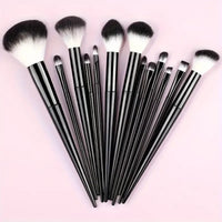 Black and white wool