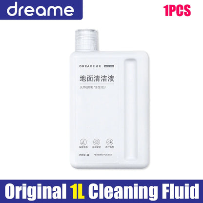 Original Dreame Cleaning Solution 1L for L10s Pro /30Pro /X30 /X40 Complete Cleaning Fluid Accessories