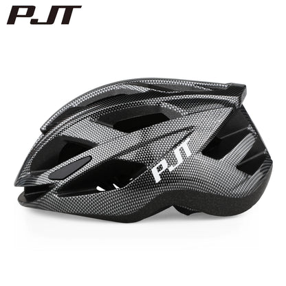 PJT Cycling Helmet Man Women Road Mountain Bike Helmet Outdoor Bicycle Skateboard Scooter Integrally-Molded Ultralight Helmet