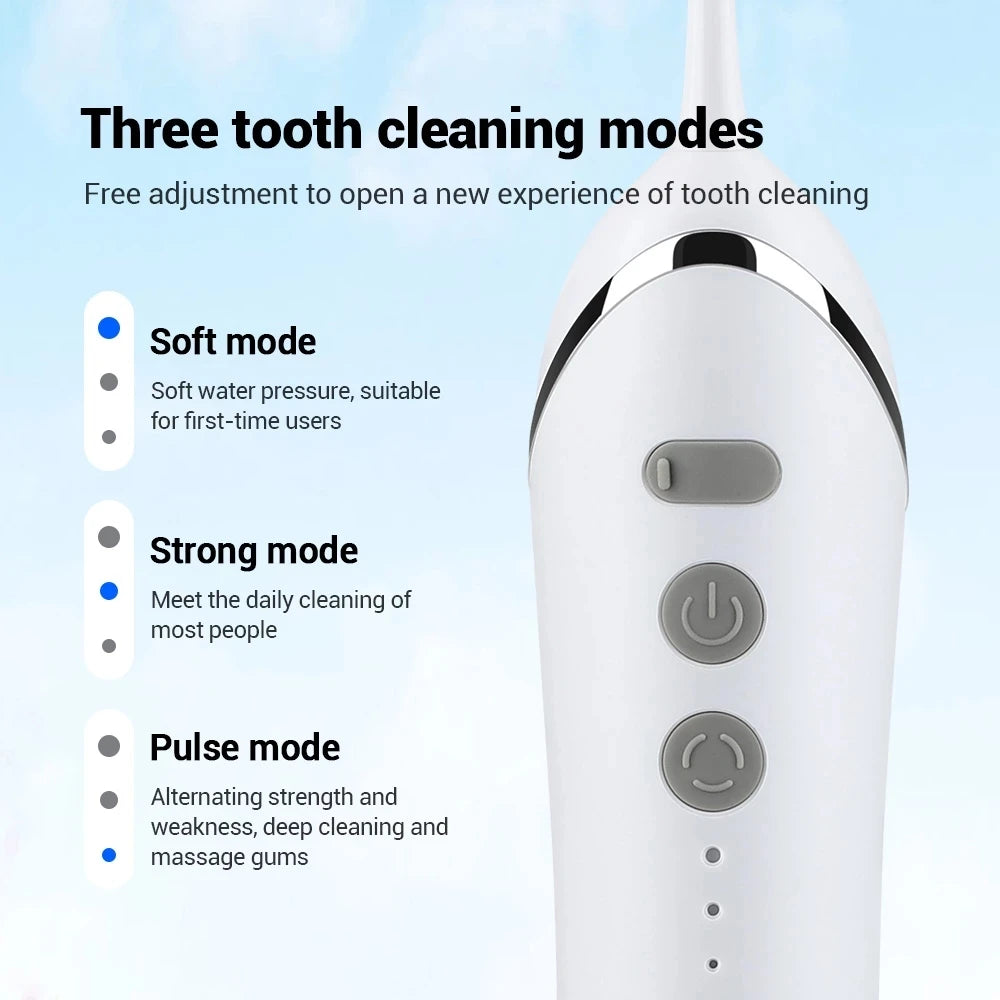 YOUPIN Oral Irrigator Water Flosser Electric Dental Whitening USB Rechargeable Gums Care Portable Jet Tooth Scaler MI NEW