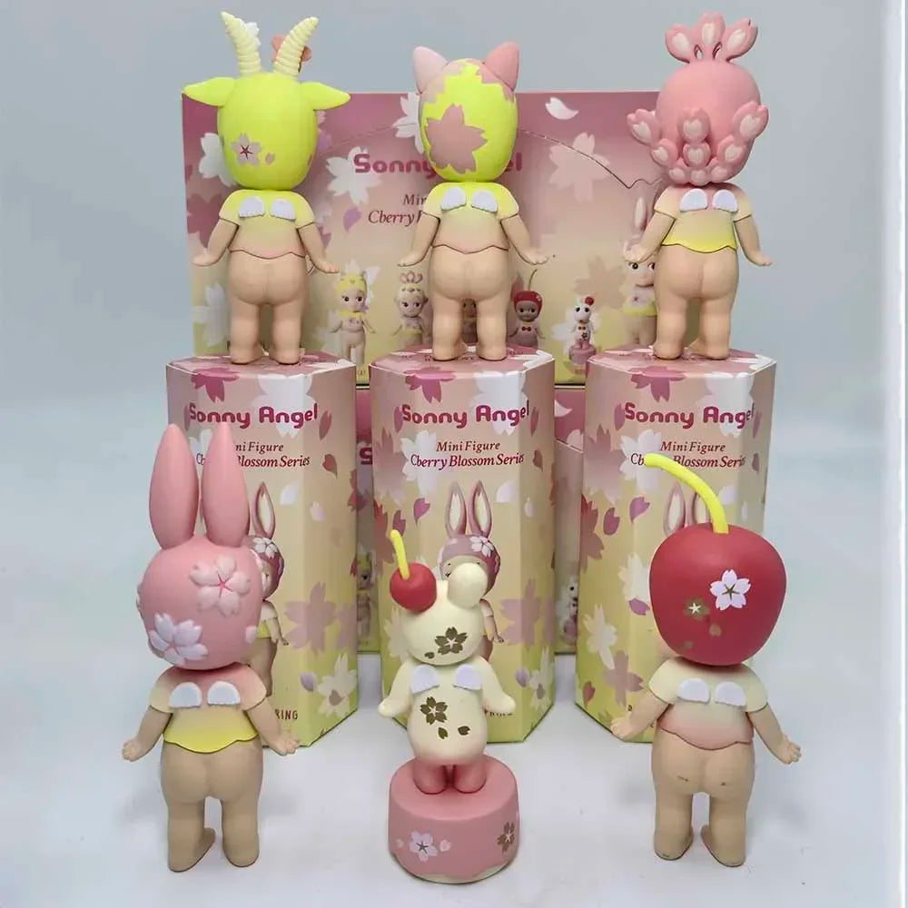 Sonny Angel' Blind Box Cherry Blossom Spring Series Limited Edition Cute Mystery Surprise Gift Kawaii Japanese Style Collectible