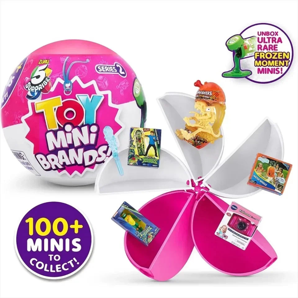 Zuru Surprise Toy My Mini Brands Kawaii Baby Food Figure Miniature Toys Mystery Blind Box Original Collectible Kids Gift Toys