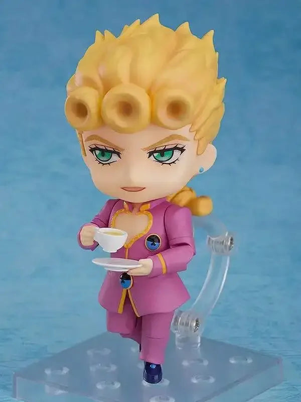 10cm #1624 Q Version Anime Bizarre Adventure Figure Dio Brando PVC Action Figure Collectible Model Toys Kid Gift