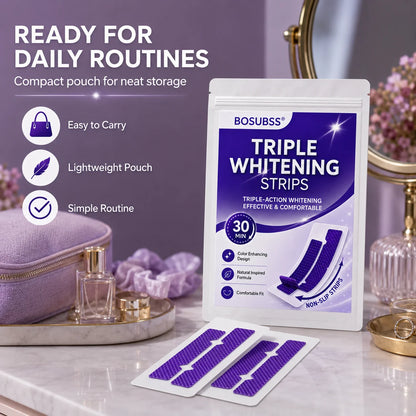 16/8/4pcsWhitening Strips for Teeth, At-Home Smile Care Strips, Easy-Use Oral Beauty Strips for Daily Routine, Bright Smile Appe