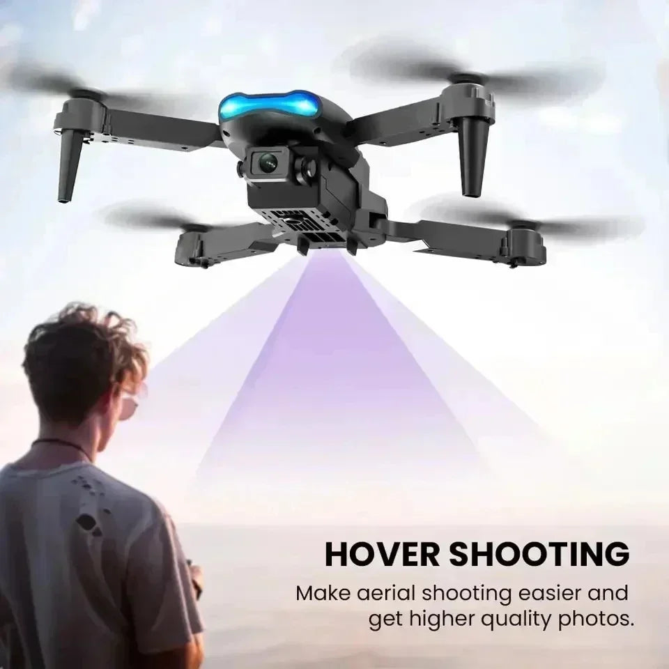New E99Pro RC Drone 4K Professinal With 1080P Wide Angle HD Camera Foldable Helicopter WIFI FPV Height Hold Gift Toy