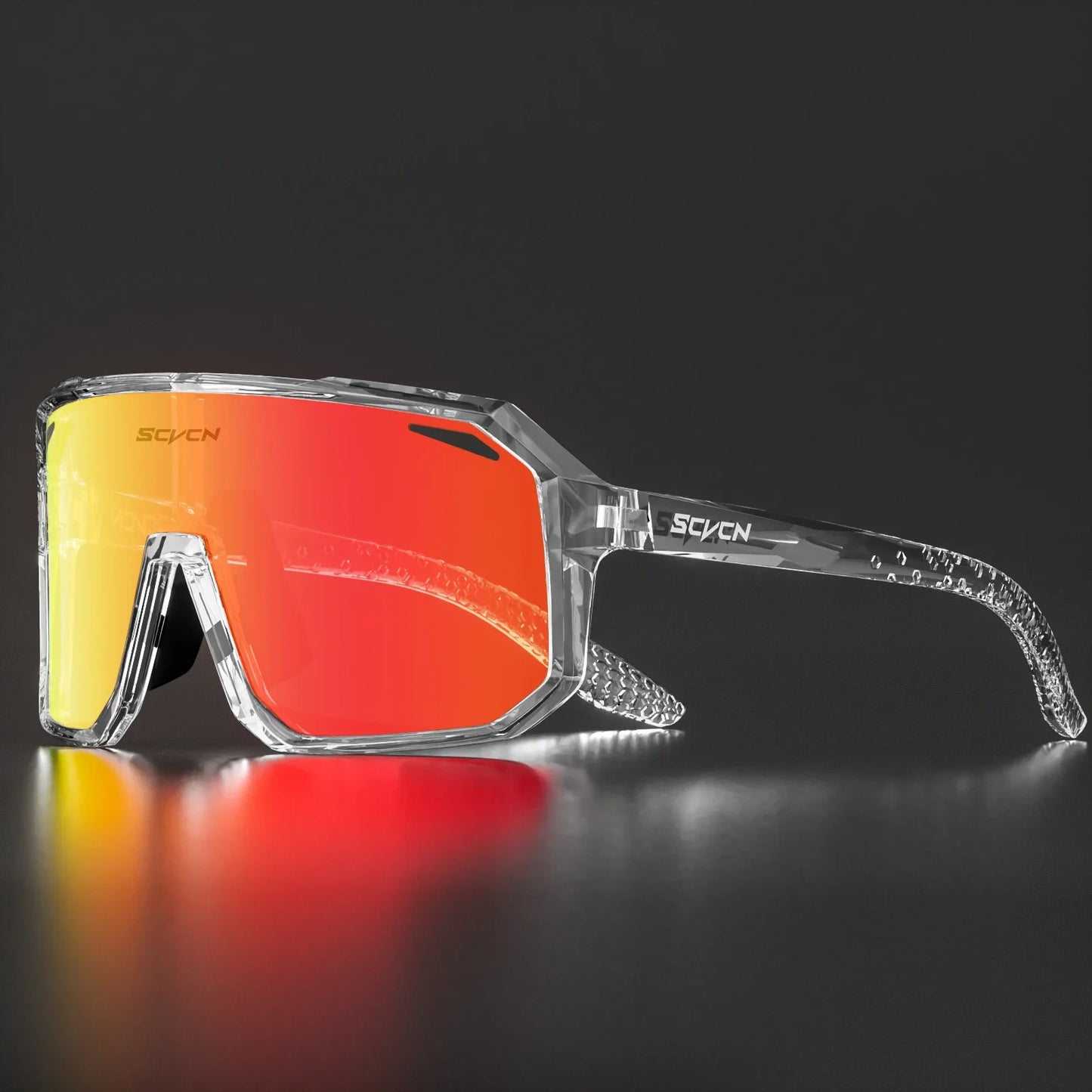 SCVCN New Sports Men UV400 Cycling Glasses Bike Sunglasses Outdoor Eyewear  MTB Bicycle Women Riding Hiking Goggles