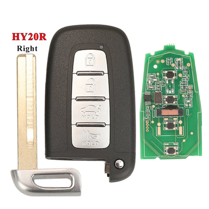 4BT Smart Remote Key 433Mhz ID46 For Kia Forte Soul Rio Borrego Sorento Optima Hyundai I30 IX35 Sonata Genesis Equus Veloster