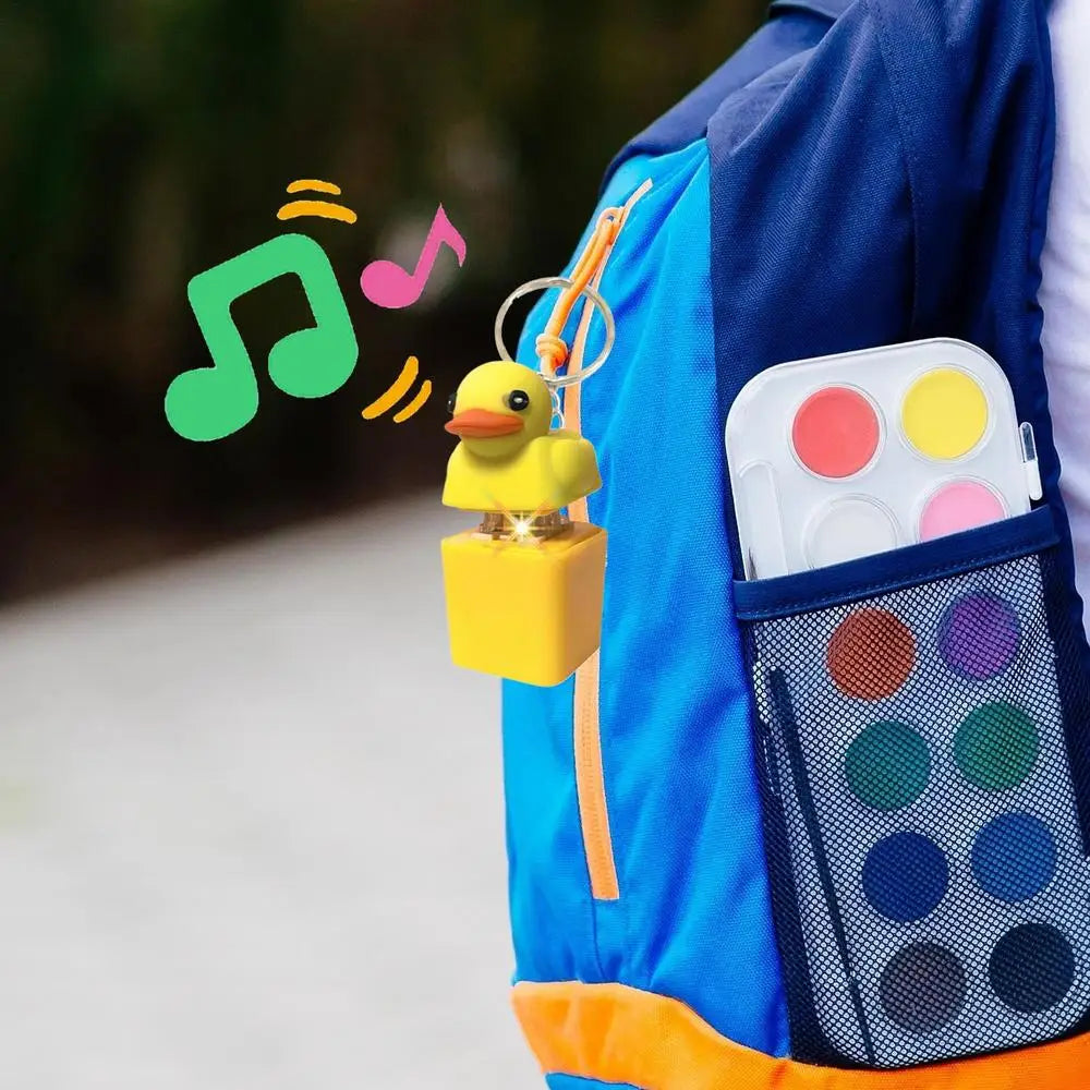 1pcs Hot sale Quacky Duck Keyboard Fidget Toys Keychain Keyboard Toys Finger Button Clicker Sensory Toys Stress Relief Gifts