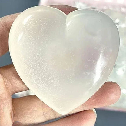 Kids Maltose Cute Change Color Heart Squeeze Toy  Anti-stress Vent Ball Slow Rebound Relieves Stress Toys Adult Gift