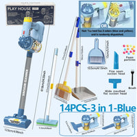 14PCS-3 in 1-Blue