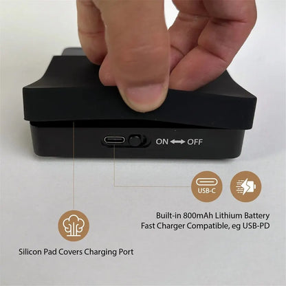 Coffee Scale Nano Coffee Scale with Timer Espresso Scale with Auto Peel Touch Sensor and Silicone Lid