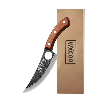 WXCOO Professional Kitchen Boning Knife Butcher Meat Cleaver Hand-Forged Household Fruit Slicing Vegetable Cutting Kitchen Knife