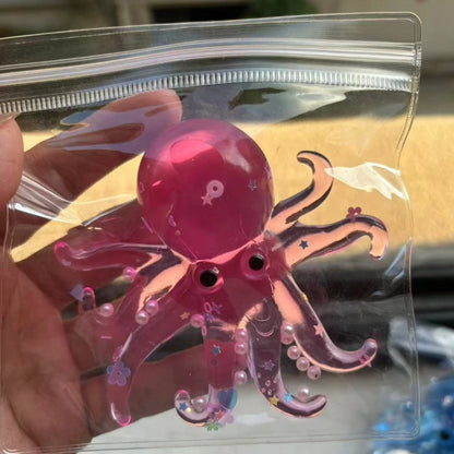 Squishy Ocean Octopus Squeeze Fidget Toy Simulation Stress Relief Slow Rebound Toy Can Be Stretched Sensory Decompression Gift
