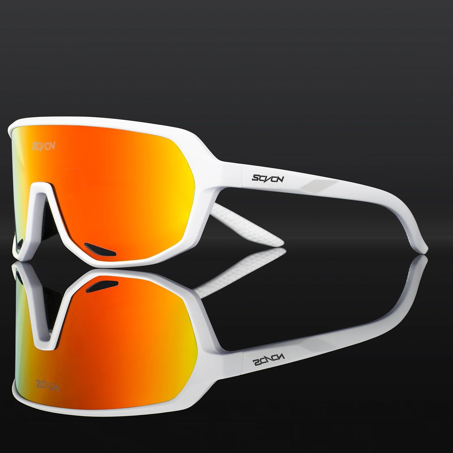 SCVCN Men Cycling Glasses Photochromic Sunglasses Mountain Bike Road Bicycle Eyewear MTB Cycle Goggles Sports UV400 Glasses Hot