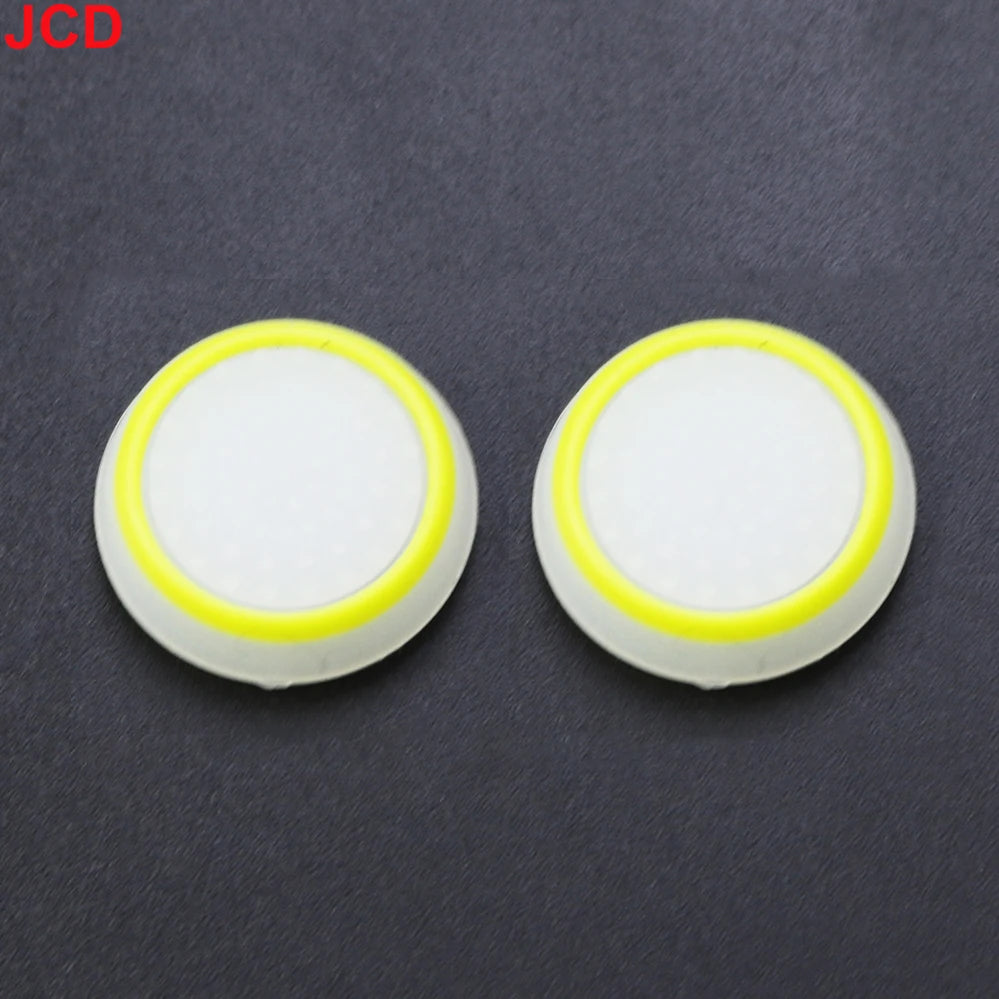 JCD 2pcs For PS3 PS4 PS5 Xbox one/360/Series S X Switch Pro Game Controllers Thumb Silicone Stick Grip Cap Cover Accessory