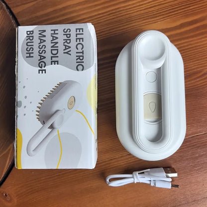 Pet Steam Brush Cat Dog Cleaning Steamy Spray Massage Beauty Comb 3 in 1 Hair Removal Grooming Supplies Pets Accessories Comb