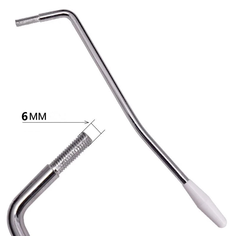 M6 Tremolo Bridge Arm Whammy Bar for Electric Guitar Chrome Black Gold Thread Diameter 6mm Guitar Accessories