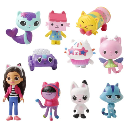 Gabby's Dollhouse Action Figure Toys Cute Doll Collection Cartoon Model