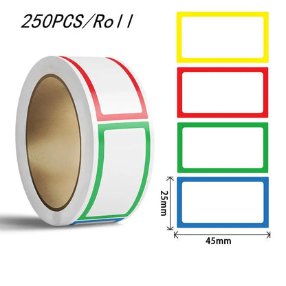 300Pcs Removable Freezer Labels, 1 X 2 Inch Food Storage Stickers, Self-Adhesive Date Labels DIY Handmade Stickers Bottle Pack