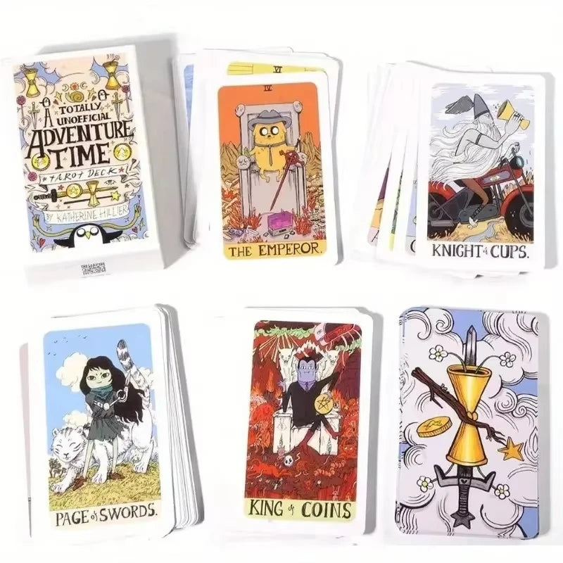 Adventure Time tarot deck by Katherine Hillier the unique personality traits and story of each character