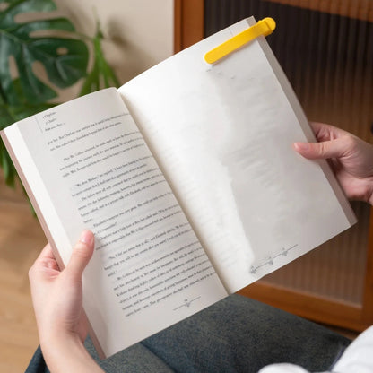 Automatic Bookmark, Silicone Reading Bookmark, Colorful Bookmark, Ideal Gift For Book Lovers, Essential Reading Accessory, For A