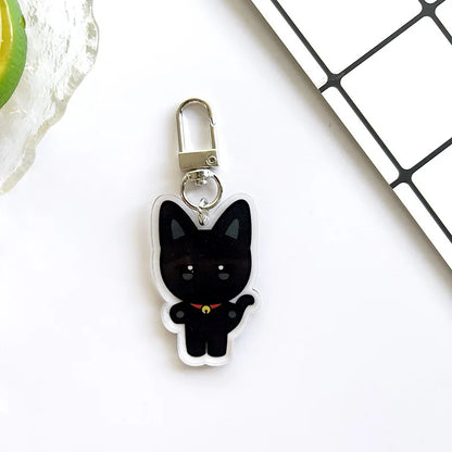 10CM Pop-up Store Doll Keychain ANITEEZ Cartoon Cute Plush Pendant Keyring Bag Accessories Kpop Yunho Yeosang Fans Gifts