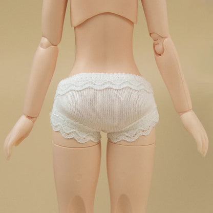 Blyth Panties Cute Lace Leggings White Pants for Ymy Licca Azones Ob22 24 27 Doll Accessories
