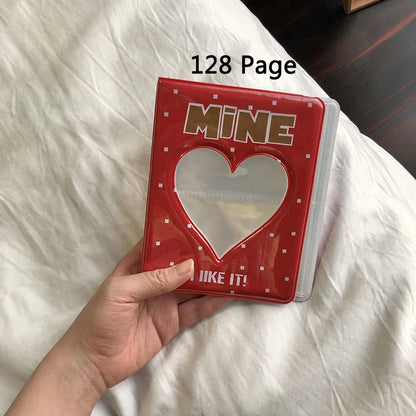 36/64/128 Pockets Mini Photo Album Cartoon Album Photo Photocard Holder Book Collect Kpop Album De Fotos Kpop Photocard Binder